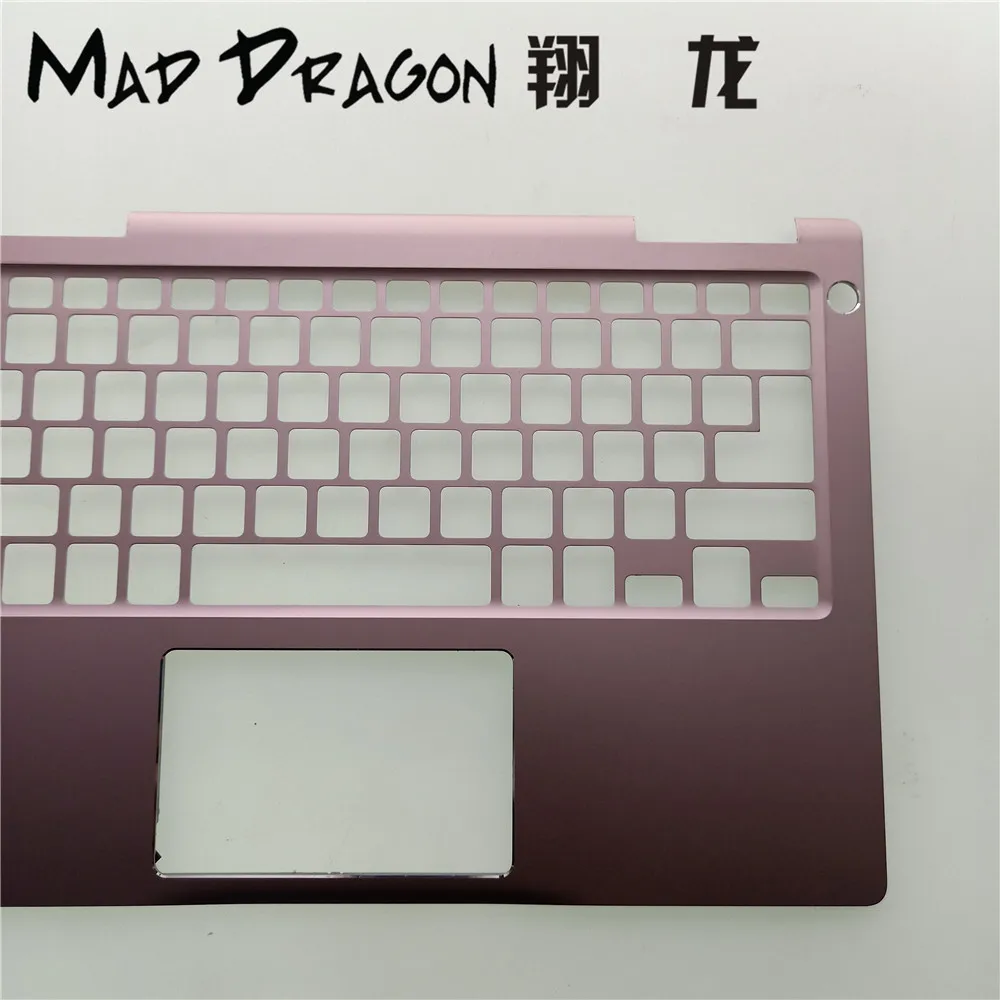 Бренд MAD DRAGON, чехол для ноутбука, верхняя крышка для рук, в сборе, для Dell Inspiron 13 7370 7373 7380, Розовый C оболочкой 0WVKJ0 0WVKJ0