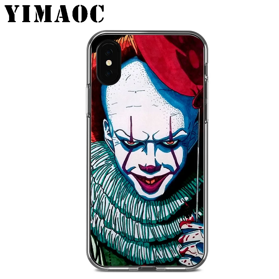6 YIMAOC клоун ужас это мягкий силиконовый чехол для Apple Iphone 11 Pro Xr Xs Max X 10 8 Plus 7 6S 6 Plus SE 5S 5 7Plus 8 Plus - Цвет: 6