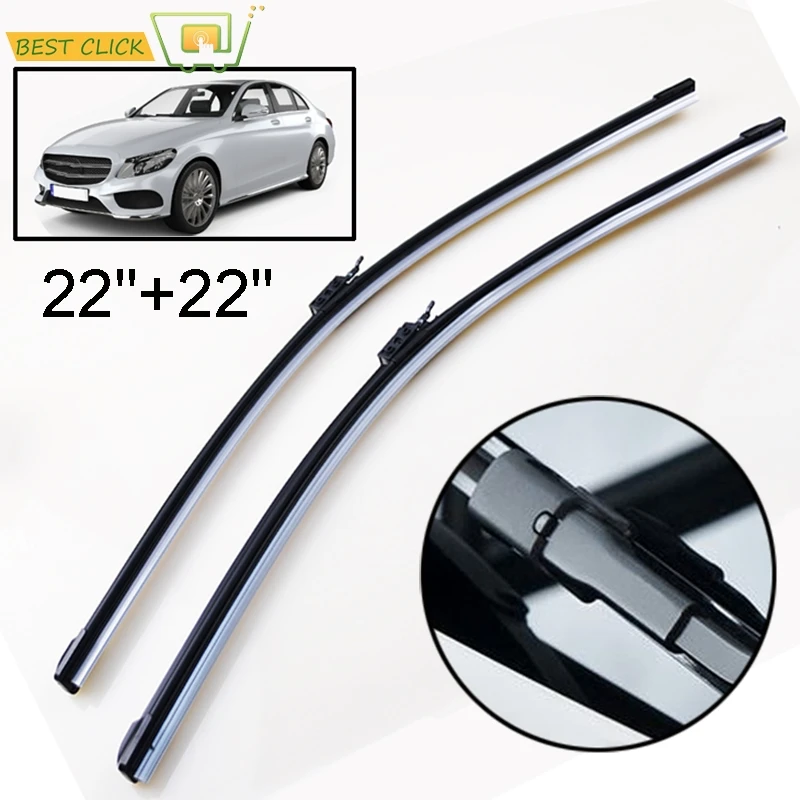 Misima 2 шт./компл. стеклоочистители ветрового стекла для Mercedes-Benz C-Class W205- C180 C200 C250 C300 C350 C400 C450 C43 C63 C220