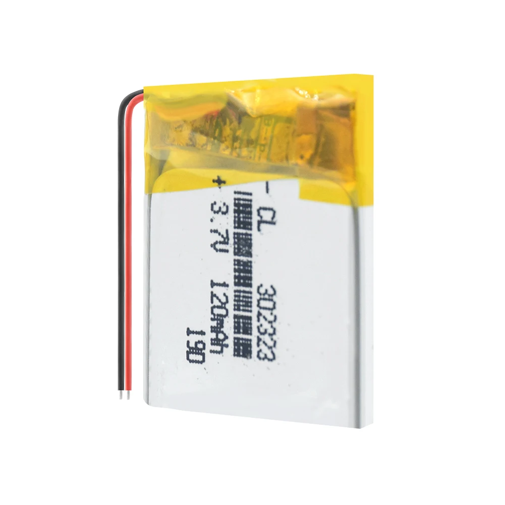 302323 120mAh 3 7 V Смарт часы беспроводная карта аудио рекордер литий полимерный