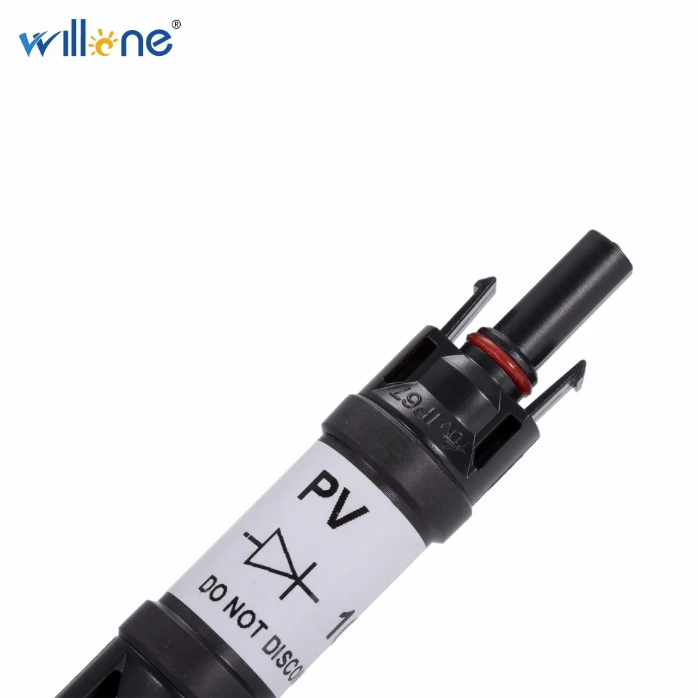 10 шт. Бесплатная доставка держатель для солнечных диодов Willone IP67 20A DC1000V|Запасные