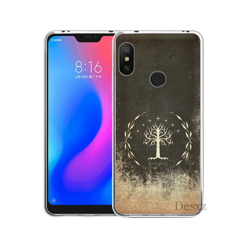 Мягкий ТПУ чехол Властелин Колец Хоббит Гэндальф для Xiaomi Redmi 4A 4X 5 5A Plus 6 6A Pro S2 7 Go