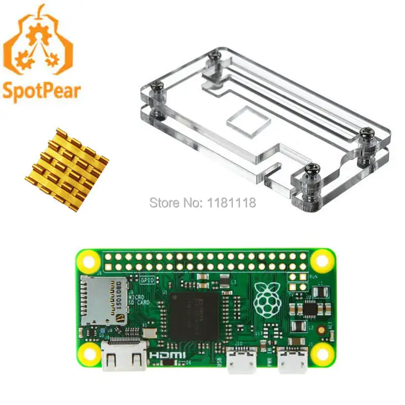 Чехол с радиатором Raspberry Pi zero Pi0 для Linux версии 1 3|raspberry pi|raspberry pi zeroraspberry |