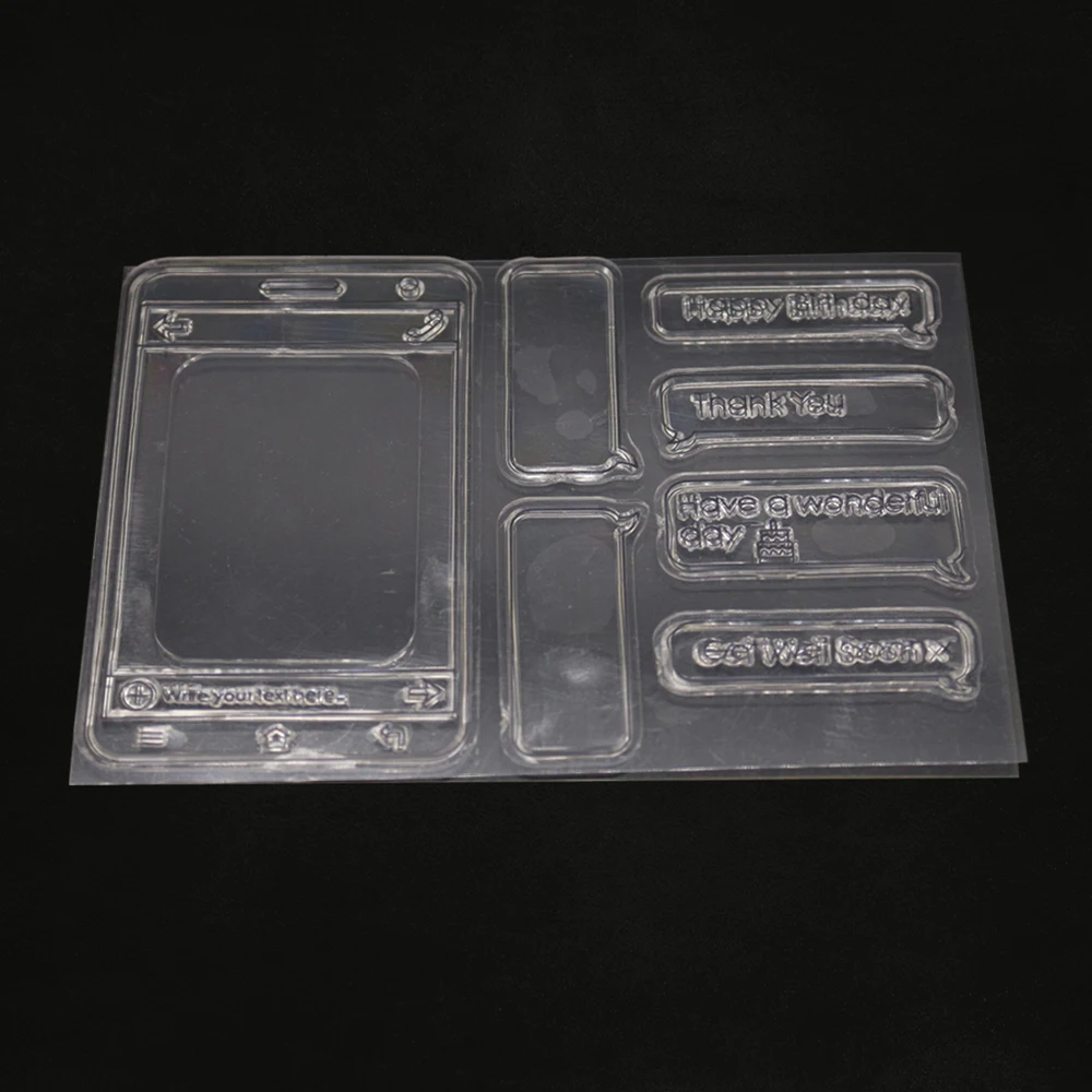 Прозрачный силиконовый штамп фотоальбом для скрапбукинга|Штампики| |