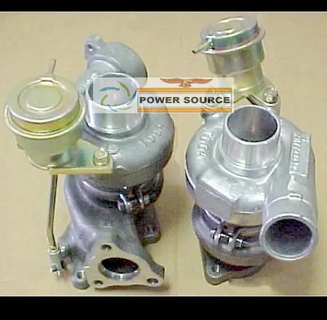 Бесплатная доставка Twin Turbo 49177 02300 + 02400 MD168264 MD169726 для MITSUBISHI GTO3000GT Eclipse Galant Dodge Stealth 6G72