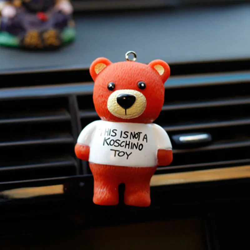 Автомобильный освежитель воздуха с милым медведем вентиляционные отверстия для