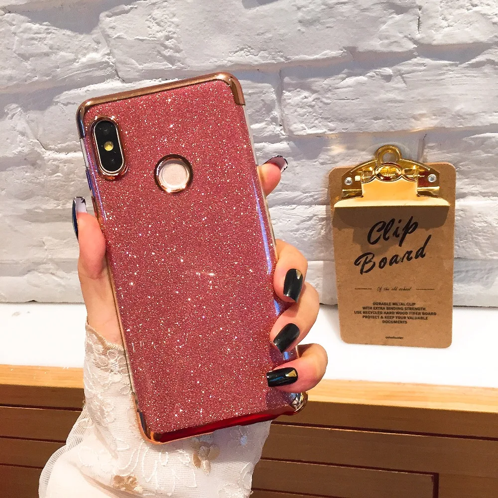 FGHGF блеск для Xao mi Сяо красный примечание 6 Pro 6A Чехол Для Pocophone F1 чехол A2 Lite Max 3 Shell |