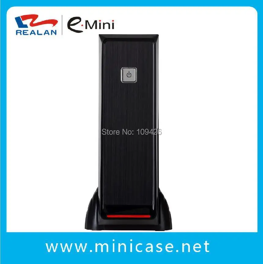 Realan 3019 Mini ITX стоечный сервер с 120 Вт Питание Модуль и 12 В 5A адаптер secc Сталь