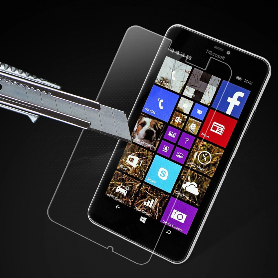 Wolfsay 2 шт стекло для Lumia 640 XL Защитная пленка экрана закаленное Microsoft Nokia 640xl