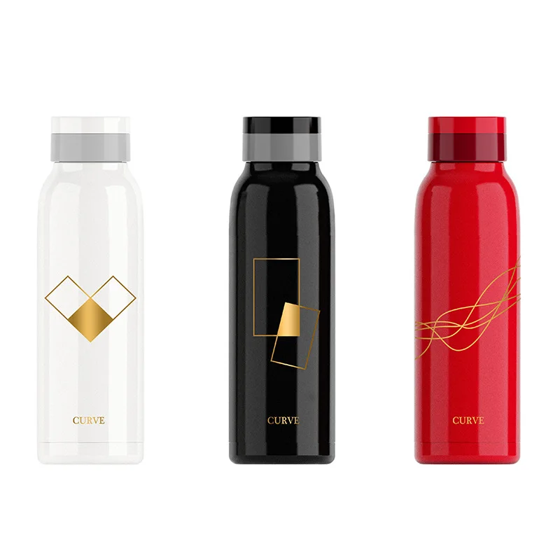 

New 304 stainless Steel Creative Water Cup Gift Insulate Thermos tea Thermo mug Coffee cup thermal bottle Vacuum flask with lid
