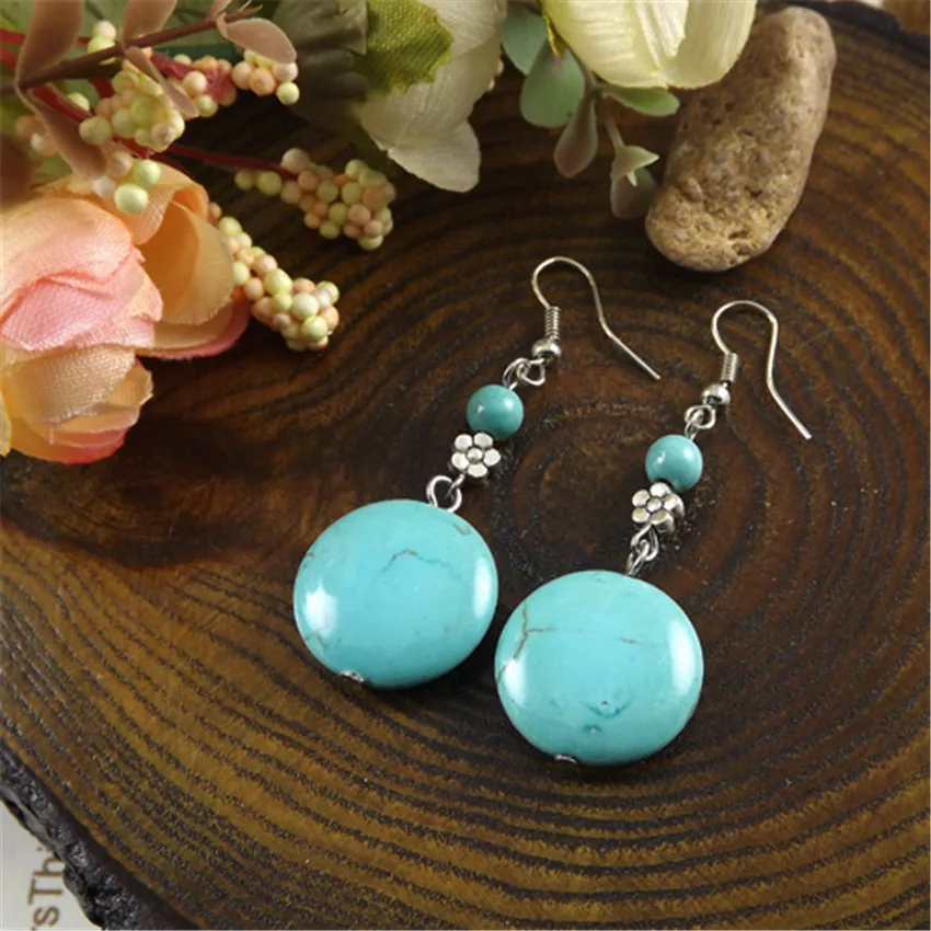 Украшения olaru винтажные 2017 новые круглые серьги гвоздики с камнями и цветком для