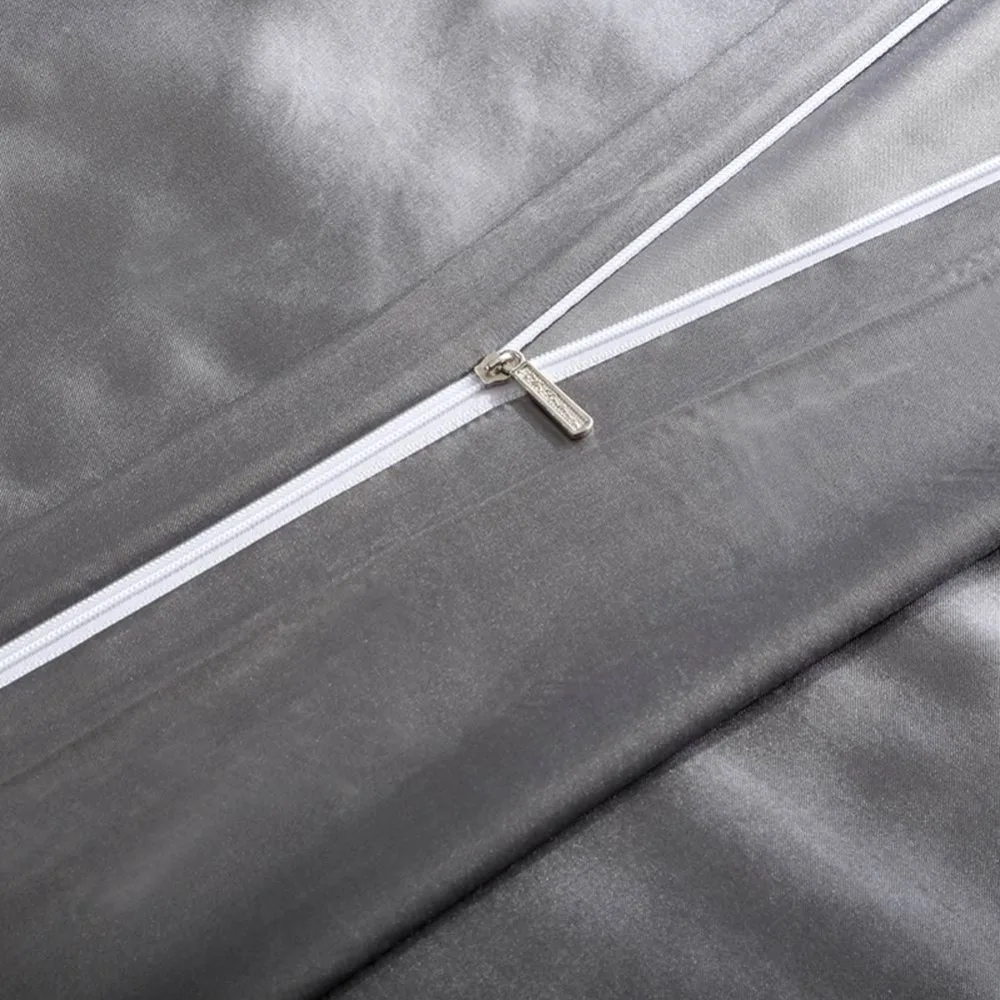 Набор постельного белья из сатина и микрофибры для папы мимы однотонное