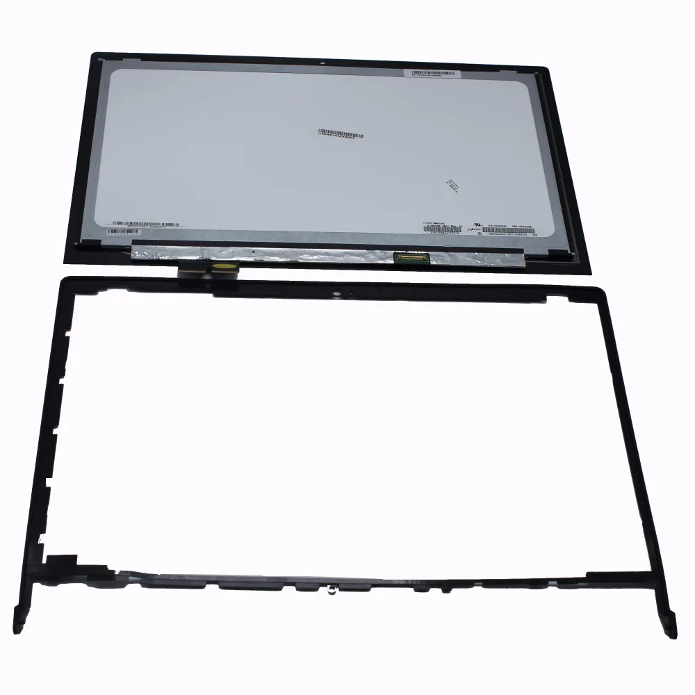 15 6 ''ЖК дисплей с сенсорным экраном дигитайзер в сборе + ободок для Lenovo Edge 80K9 80H1
