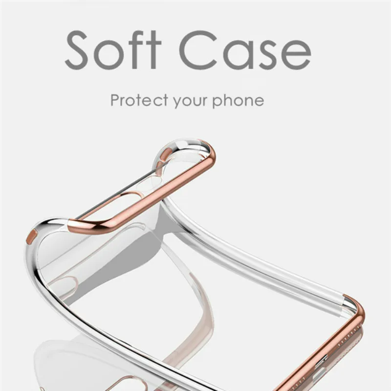 Покрытие ТПУ чехол для телефона iPhone 7 8 PLUS X чехлы силиконовый 5 5S SE 6 6S защитный |