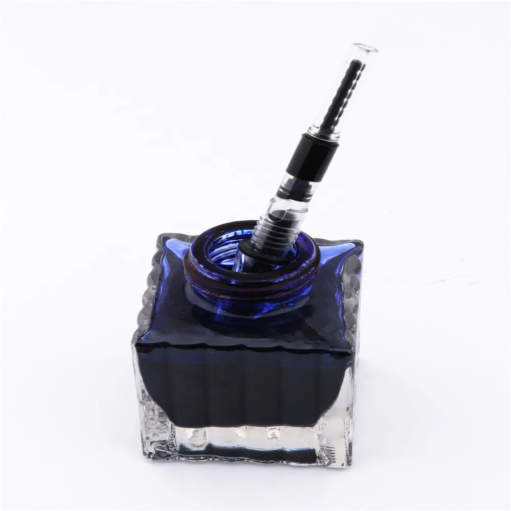 Jinhao 990 прозрачная белая английская каллиграфия Duckbill параллельная художественная ручка цветок тело плоский перо Тибетский арабский авторучка