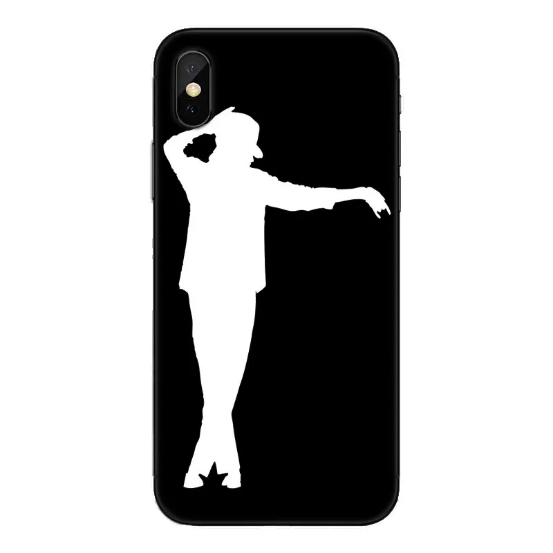 Чехол для телефона Cantor King of Pop MJ Майкл Джексон мягкий чехол из ТПУ iPhone 4 5 6 7 Plus 8