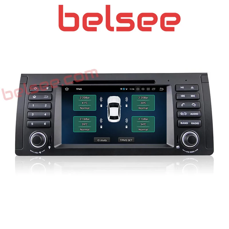 Belsee Восьмиядерный 4 Гб PX5 Android 8 0 радио мультимедиа головное устройство