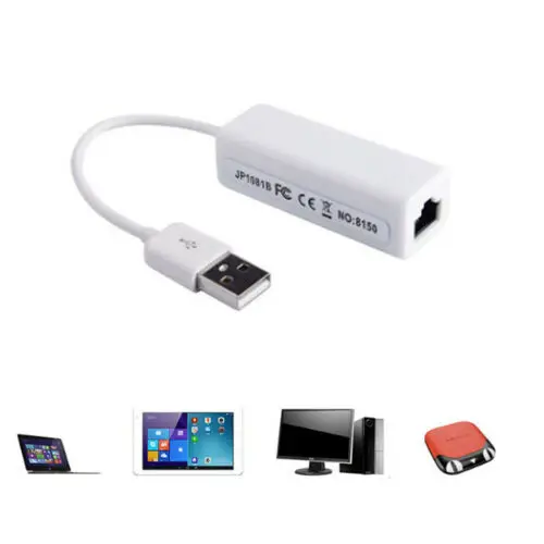 Ethernet 10/100 проводной сетевой USB адаптер LAN RJ45 К 9700 чип Win7 XP |