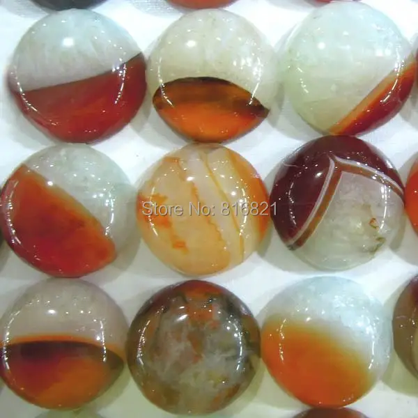 

( 12 Pieces/lot) 18mm Drusy Druzy Agate stone Gem Dome Round CABs Cabochon Flat Backed Beads natural stone cabochons