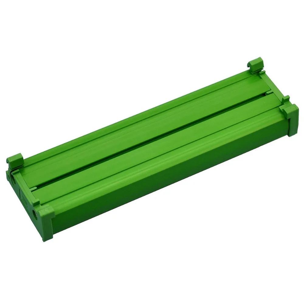 Разъемная DIN-рейка 12x2 положения 10A/300V для монтажа винтовой клеммной колодки