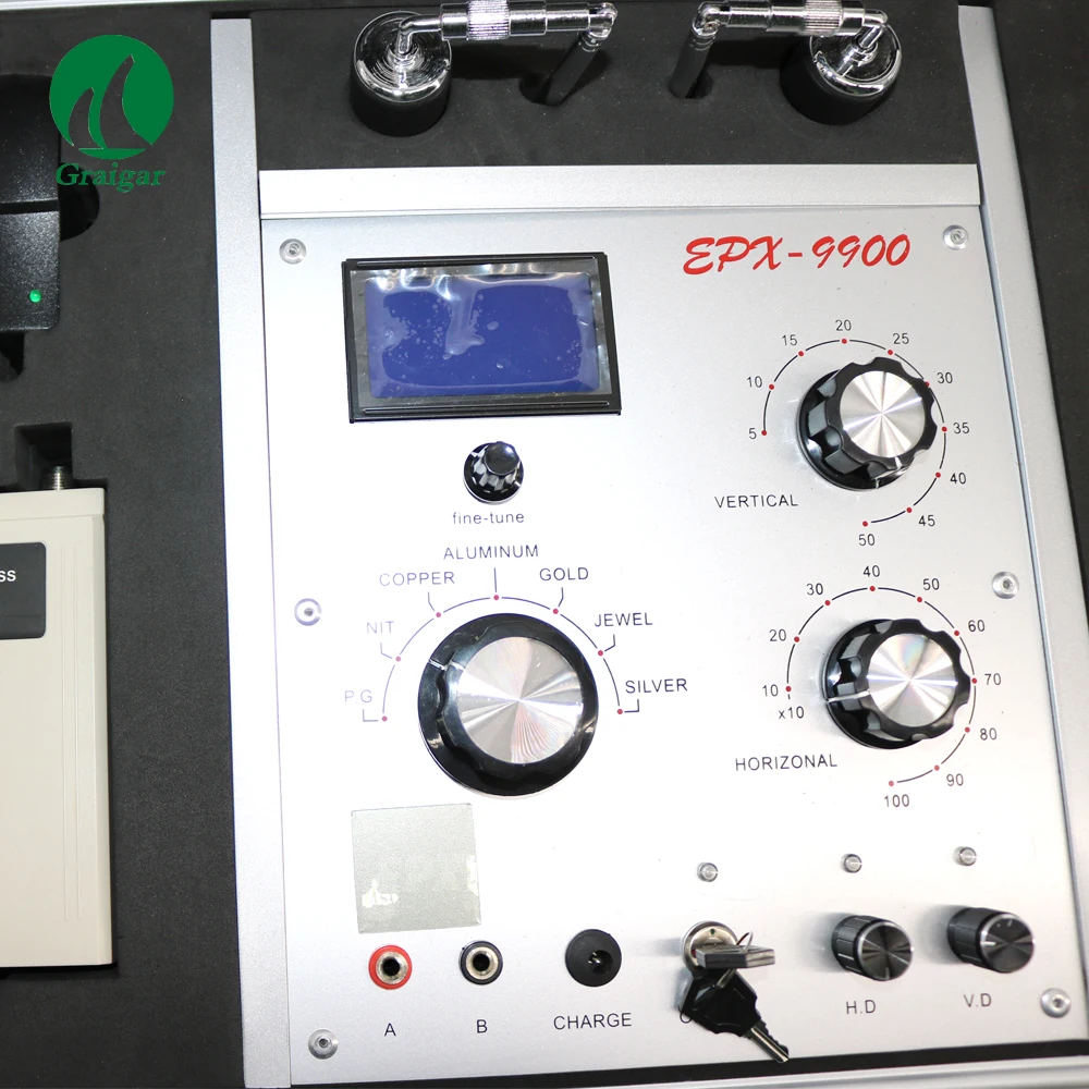 Металлоискатель и металлодетектор EPX9900 для золота серебра меди олова алюминия