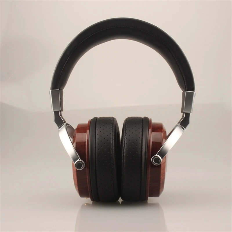 Роскошные Наушники 50 мм динамик музыкальное контролирующее устройство деревянные высококачественные наушники Игровые 3,5 мм Проводная стереогарнитура