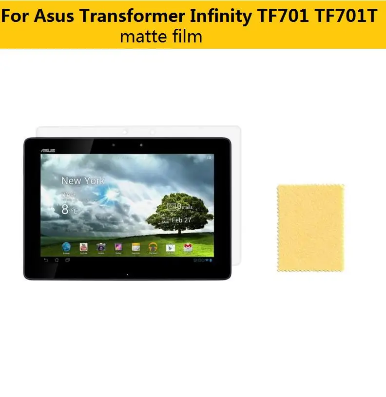 Матовая Антибликовая Защитная пленка для экрана защитные пленки Asus Transformer Infinity