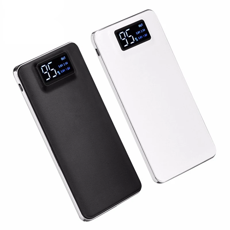 2018 Мода 20000 mah батарея зарядное устройство чехол Внешняя Быстрая зарядка двойной