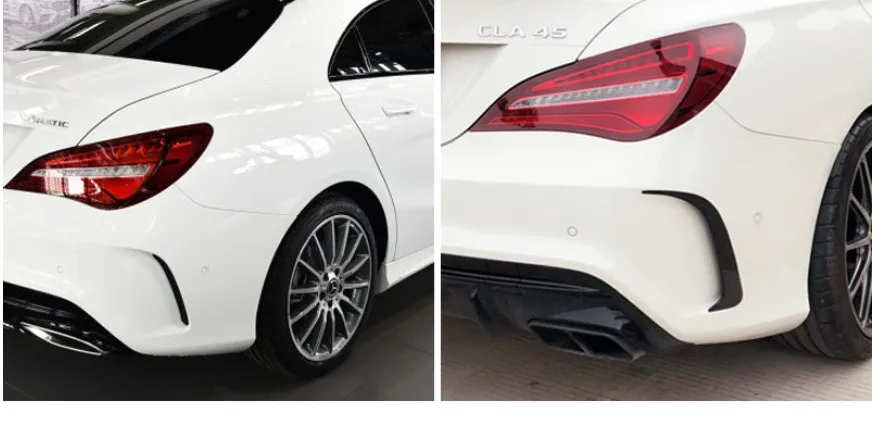 Для Mercedes Benz CLA Class W117 C117 Спорт Seden CLA 200 220 260 CLA 45 молоток для правки крыльев Air наклейки на вентиляционные решетки Накладка аксессуары