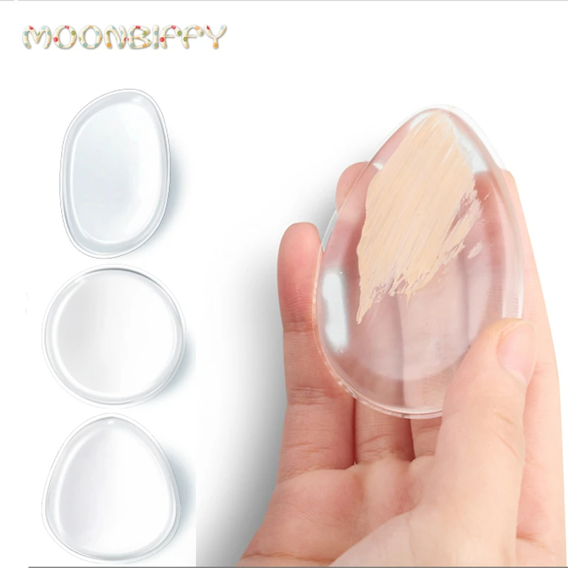 MOONBIFFY 100% новый горячий силиконовый спонж блендер для макияжа буффы жидкого