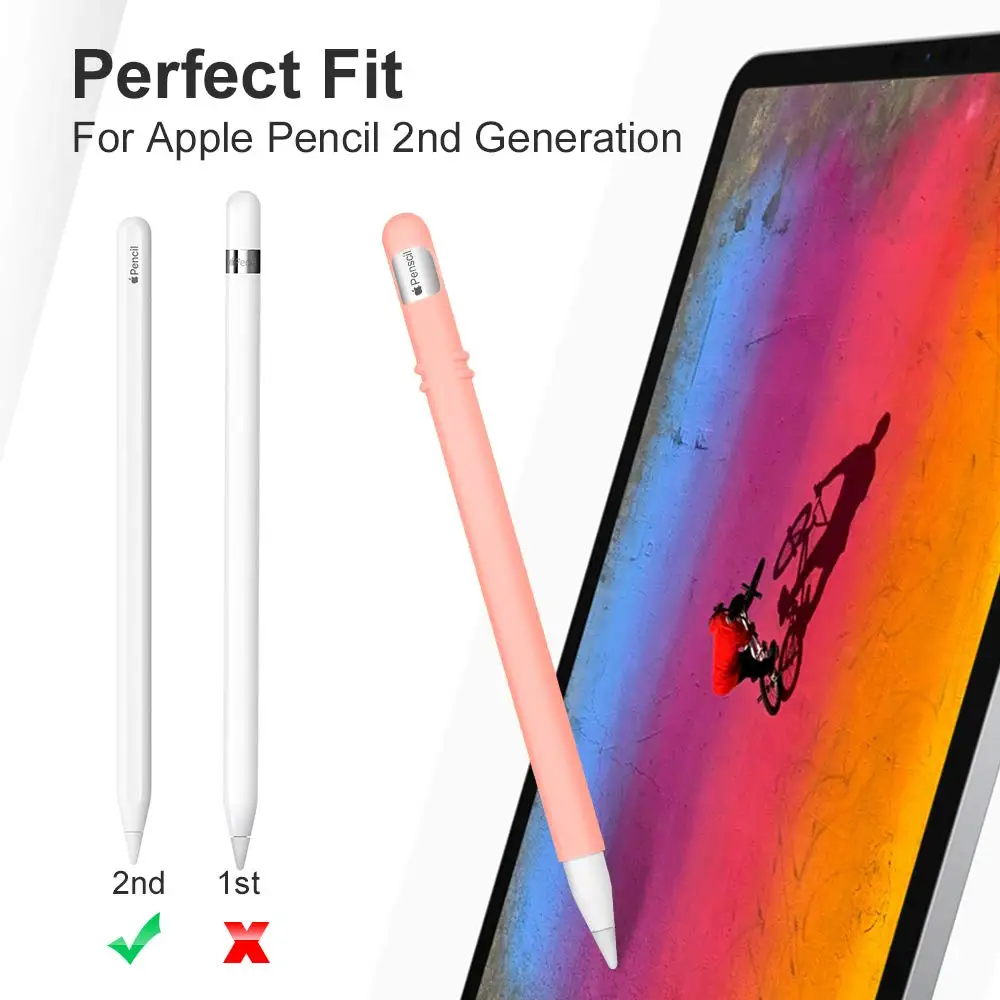 Силиконовый чехол для Apple Pencil 2 держатель Чехол iPad Pro 11 12 9 дюймов 2018 го поколения