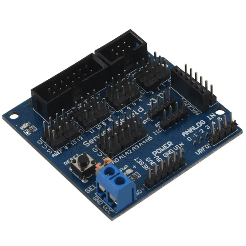 Для Arduino/Genuino UNO R3 сенсорный Щит V5.0 Плата расширения E3B3|Демонстрационные стенды| |