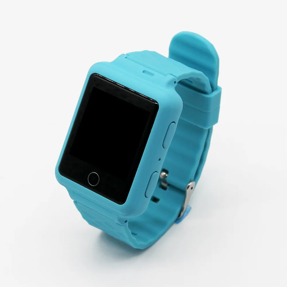 blue Мобильный телефон V38 gps трекер часы для пожилых детей браслет SOS удаленный монитор долгое время ожидания двусторонний вызов Шаг Подсчет - Цвет: blue