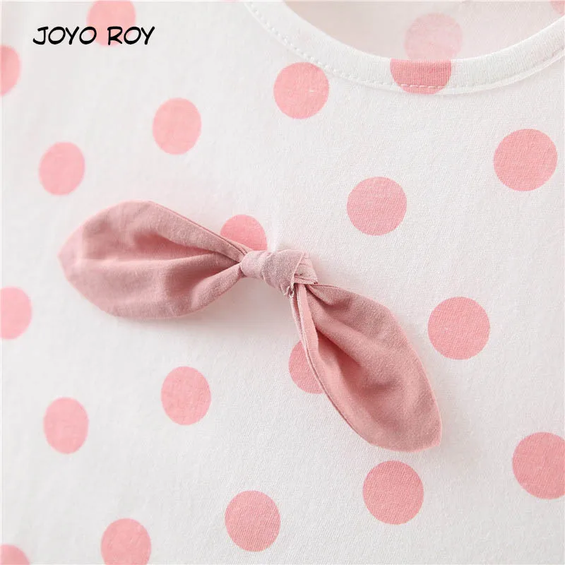 Joyo roy/повседневное От 0 до 1 года платье в горошек для новорожденных девочек новое