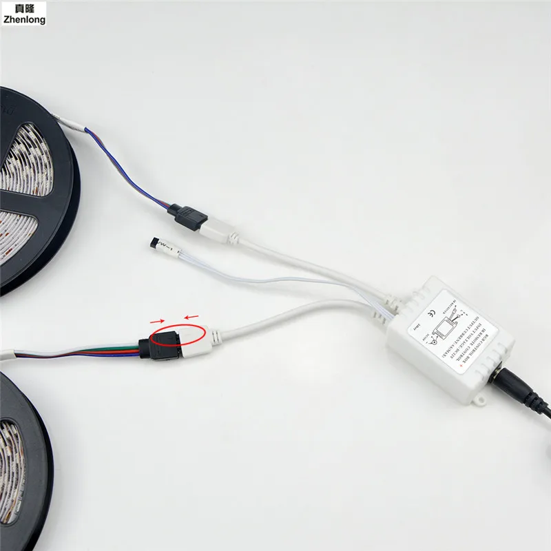 1 комплект 5 м или 10 2835 SMD RGB светодиодный ленточный светильник декоративная лента +