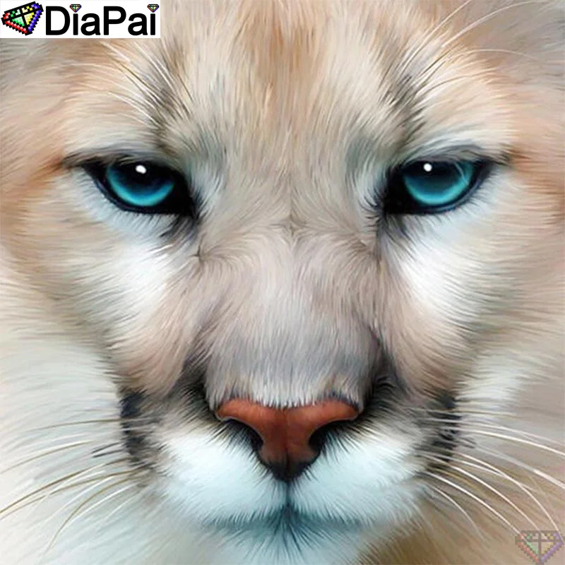DiaPai 100% Full Square/Round Drill 5D DIY Diamond Painting &quotAnimal tiger&quot Embroidery Cross Stitch 3D Decor A20562 | Дом и сад