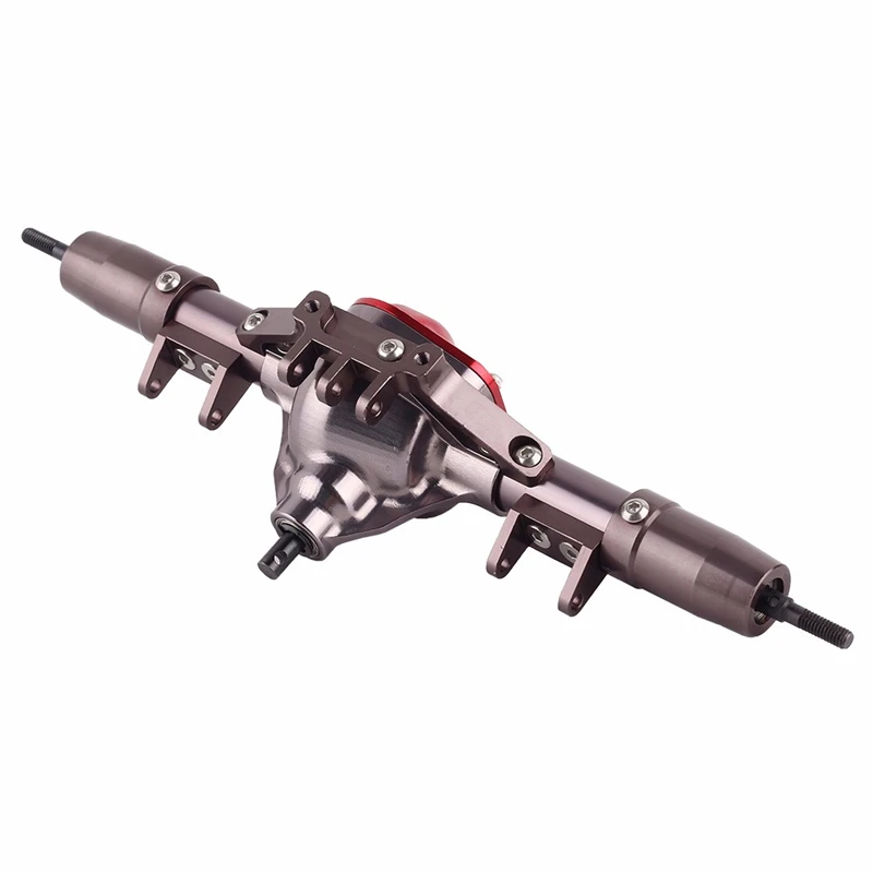 Высокое качество 1/10 Rc автомобиль полный сплав Передняя и задняя ось CNC