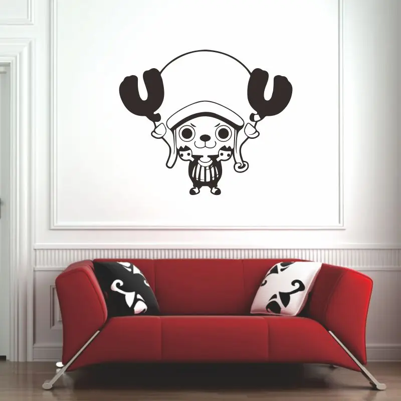 Tony Chopper Наклейка на стену Комиксы и анимация наклейка логотип виниловые наклейки