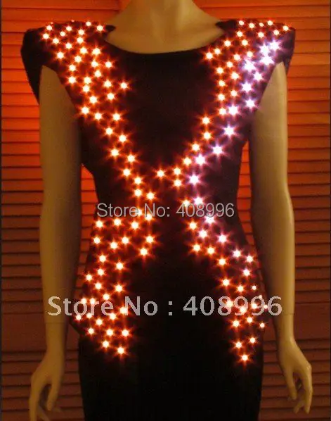Светодиодный светящийся Топ для представлений/костюмов светильник кой|led parking|led