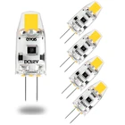 Миниатюрная светодиодная лампочка G4 с регулируемой яркостью, сменные Галогенные лампочки G4 с углом луча 12 В постоянного тока 3000 К 4000 к 6000 К 360 к 15 Вт для люстры, 5 шт.