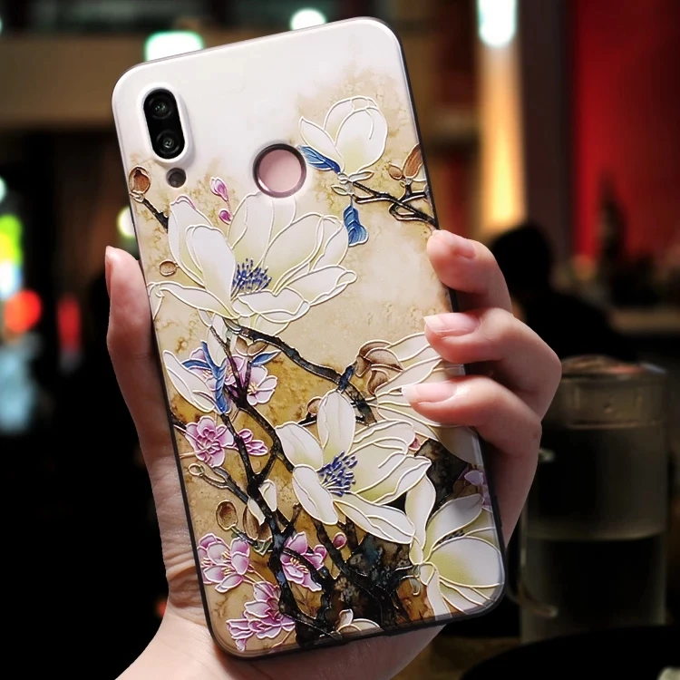 Розовый черный чехол для Xiaomi Redmi Note 7 5 Pro xiaomi 6 Обложка | Мобильные телефоны и