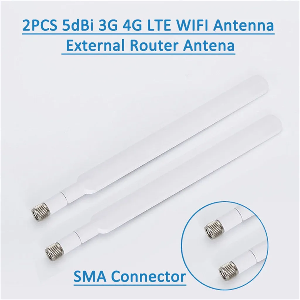 2x4G LTE внешняя антенна SMA разъем подходит для Huawei B593S 850 B880 B890 B310 5 28|Модули умного
