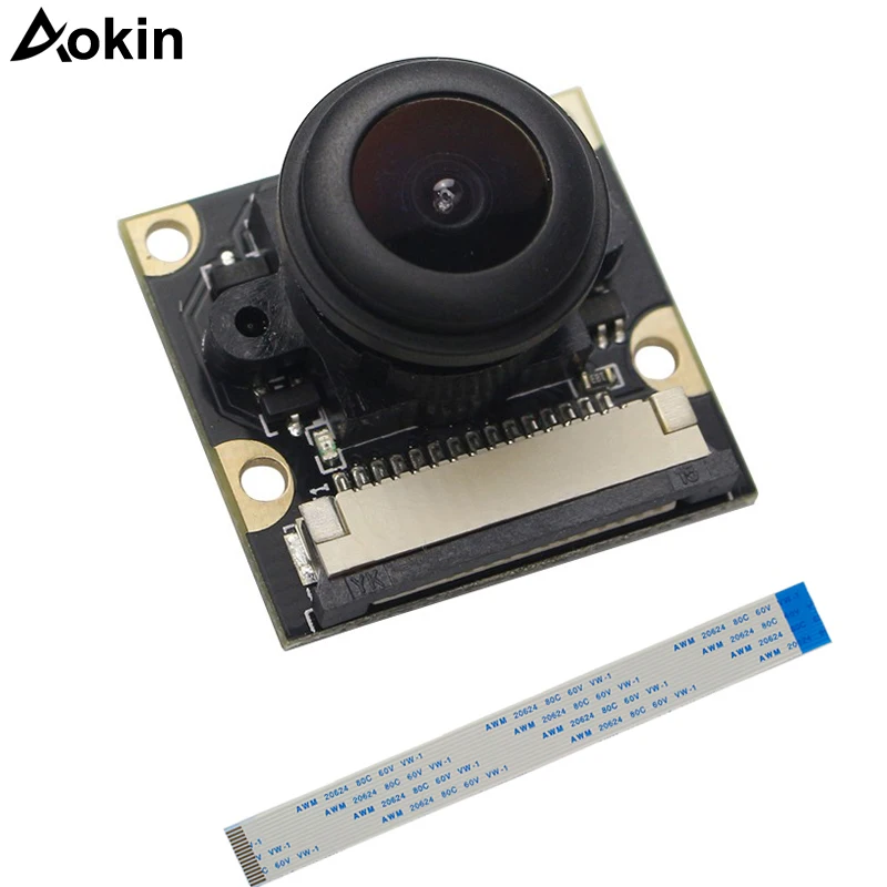 

CSI Camera Module 5MP 160 Degree Night version Webcam Support 1080p 720p Video With FFC Cable for Raspberry Pi 3 /2