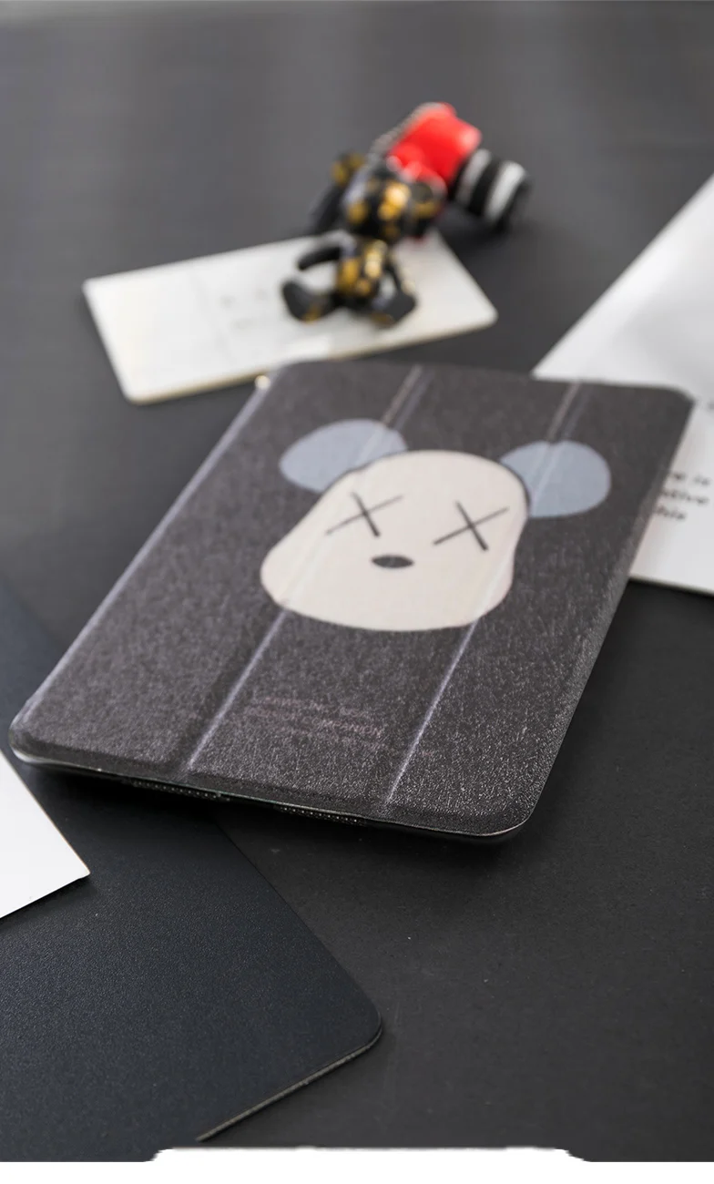 Cartoon Magnet Flip Cover For iPad Pro 9.7 air 10.5 10.2 11 12.9 Mini 2 3 4 5 Tablet Case For ipad 9.7 6th 7th