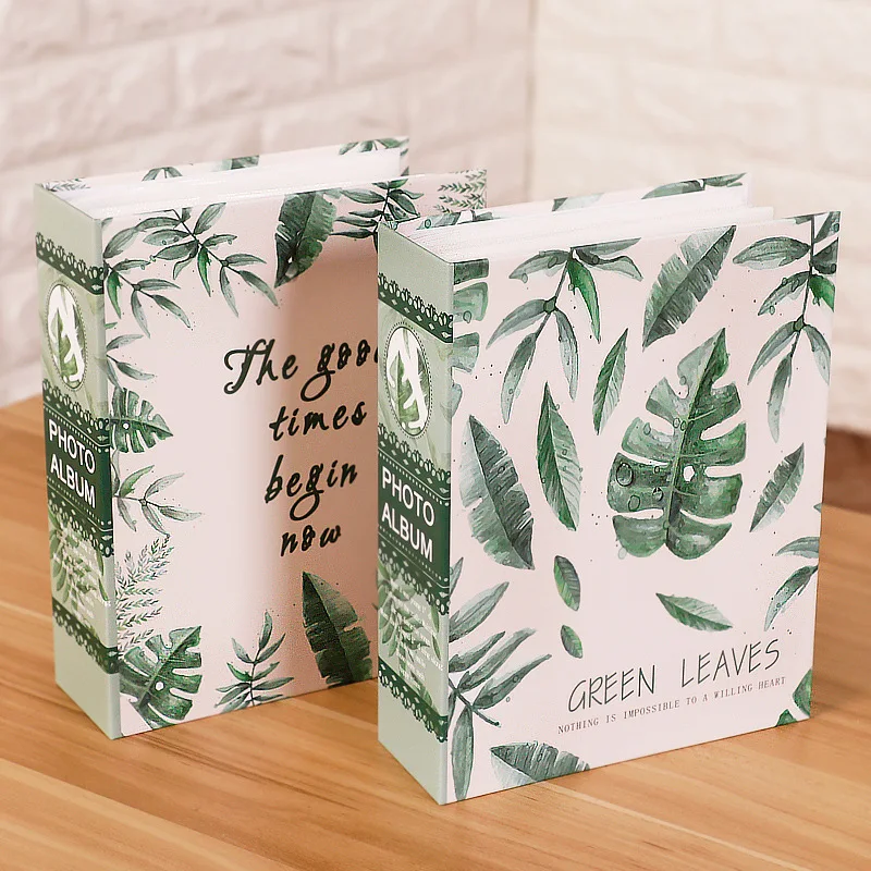

6 inch 100 Pages Interleaf Pocket Photo Picture Storage Box for Kids Kids Gifts DIY Scrapbooking Photo Box Photo Album