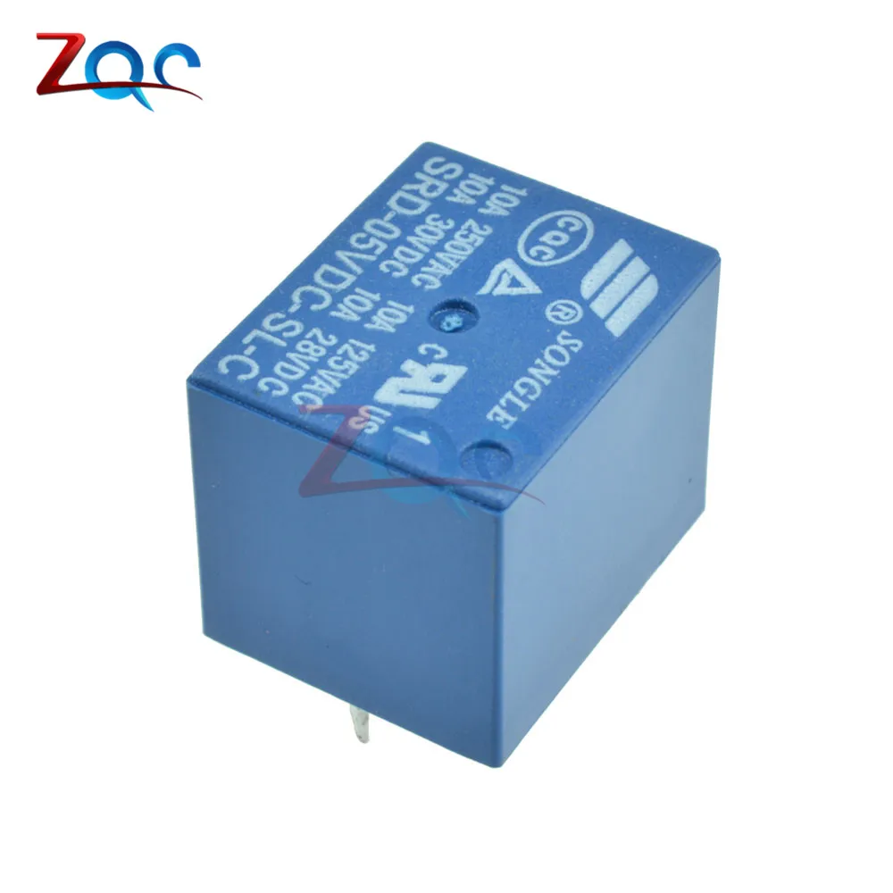Мини-реле питания 5 шт. В DC SRD-5VDC-SL-C PCB | Обустройство дома