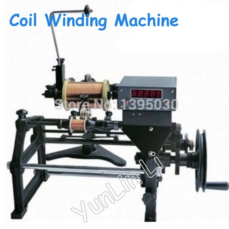 Manual Hand Electronic Coil Winding Machine 220V Applicable Wire Diameter 0.06-0.50mm FZ-160