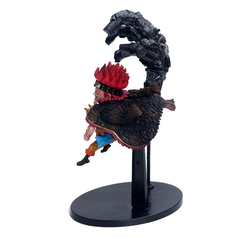 Аниме One Piece SD Eustass детская Статуя Фигурка модель игрушки 20 см|Игровые фигурки и