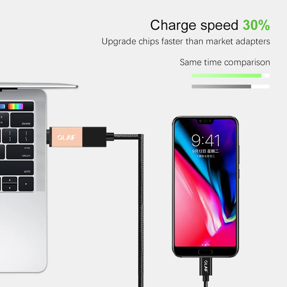 Адаптер OLAF USB Type C OTG адаптер Type-C штекер-гнездо USB3.0 конвертер для Xiaomi Macbook Nexus 5X 6P Google