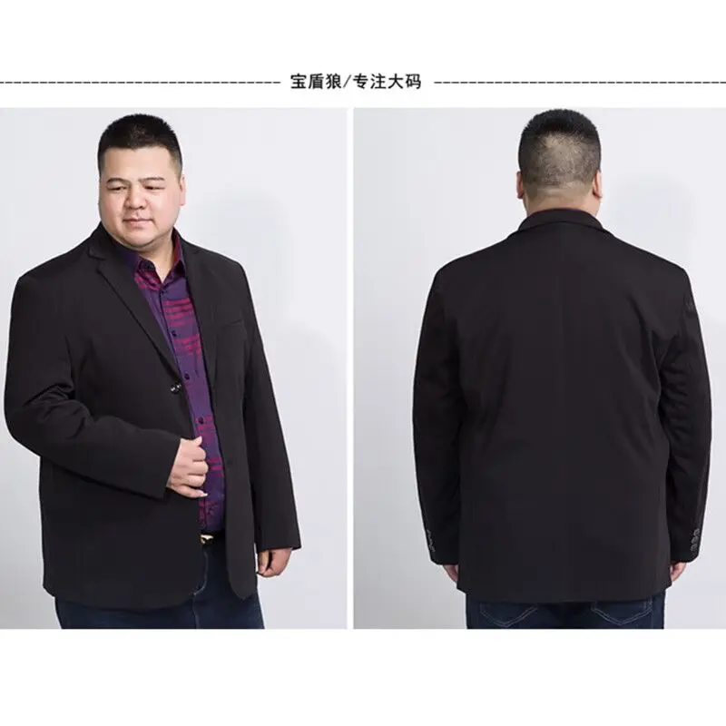 Новое поступление брендовой одежды 10XL 9XL 8XL 6XL осенний костюм Блейзер мужские